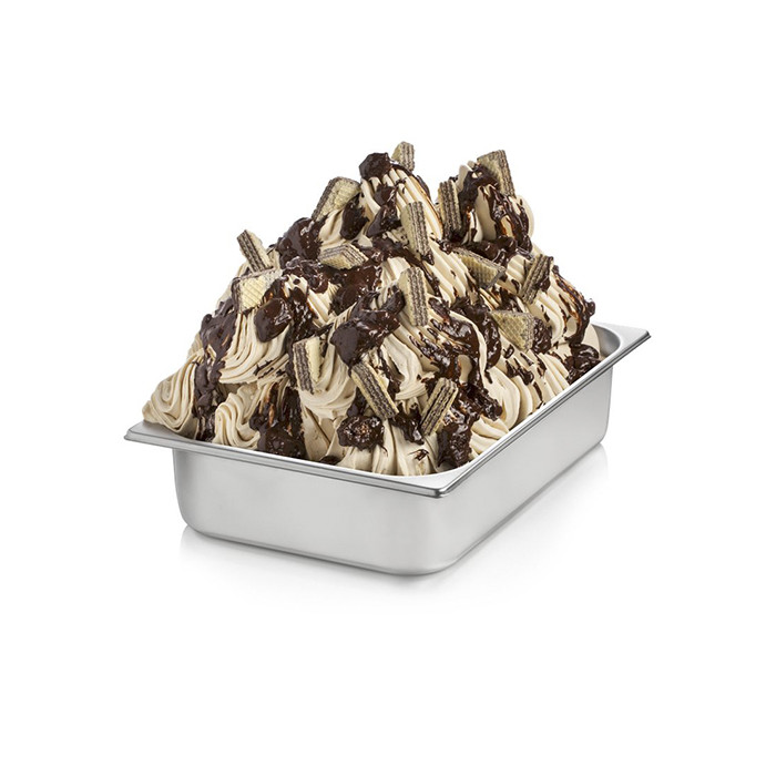 Italian gelato ingredients | Ice cream products | Buy online | WAFER CREAM Rubicone on Crunchy cream Italian gelato ingredients | Ice cream products | Buy online | WAFER CREAM Rubicone on Crunchy cream