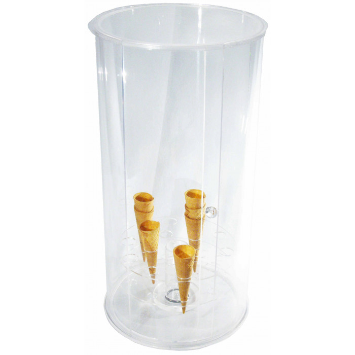 Gelq.it | VERTICAL BENCH PLEXIGLASS CONES HOLDER Gelq Accessories | Italian gelato ingredients | Buy online | Gelato parlour acc Gelq.it | VERTICAL BENCH PLEXIGLASS CONES HOLDER Gelq Accessories | Italian gelato ingredients | Buy online | Gelato parlour acc