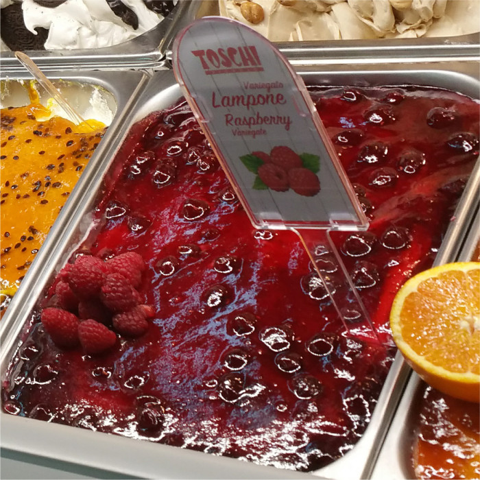 Italian gelato ingredients | Ice cream products | Buy online | RASPBERRY CREAM Toschi Vignola on Fruit ripples Italian gelato ingredients | Ice cream products | Buy online | RASPBERRY CREAM Toschi Vignola on Fruit ripples
