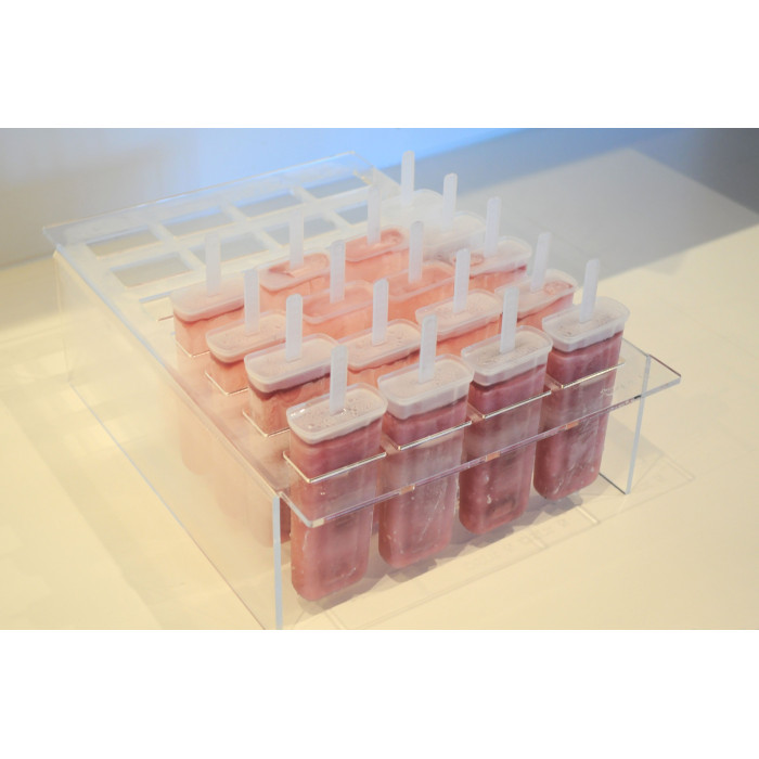 Gelq.it | PLEXIGLASS BRIDGE FOR ICE LOLLY - POPSICLE Gelq Accessories | Italian gelato ingredients | Buy online | Gelato parlour Gelq.it | PLEXIGLASS BRIDGE FOR ICE LOLLY - POPSICLE Gelq Accessories | Italian gelato ingredients | Buy online | Gelato parlour