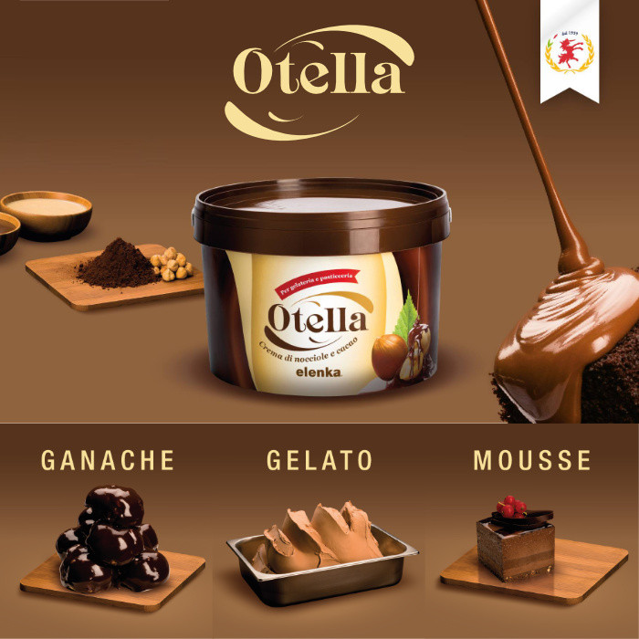 Buy online on Gelq.it | CREMINO OTELLA Elenka | Italian gelato ingredients | Cremino Elenka Buy online on Gelq.it | CREMINO OTELLA Elenka | Italian gelato ingredients | Cremino Elenka