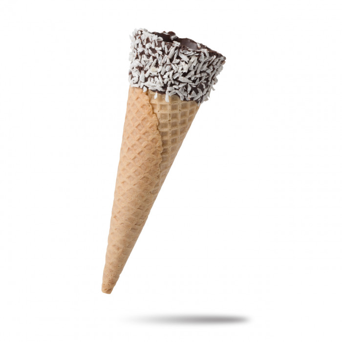 Italian gelato ingredients | Ice cream products | Buy online | COCONUT COATED CONE La Cialcon on Sugar waffle cones Italian gelato ingredients | Ice cream products | Buy online | COCONUT COATED CONE La Cialcon on Sugar waffle cones