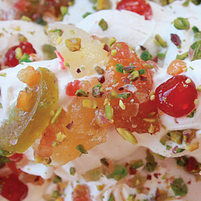 SICILIAN CASSATA PASTE ELENKA WITH CANDIED FRUIT 1 kg. Elenka jar