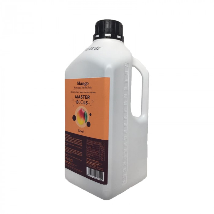 Seng Corporation BUBBLE TEA MANGO SYRUP 2 lt. bottle of 2 l
