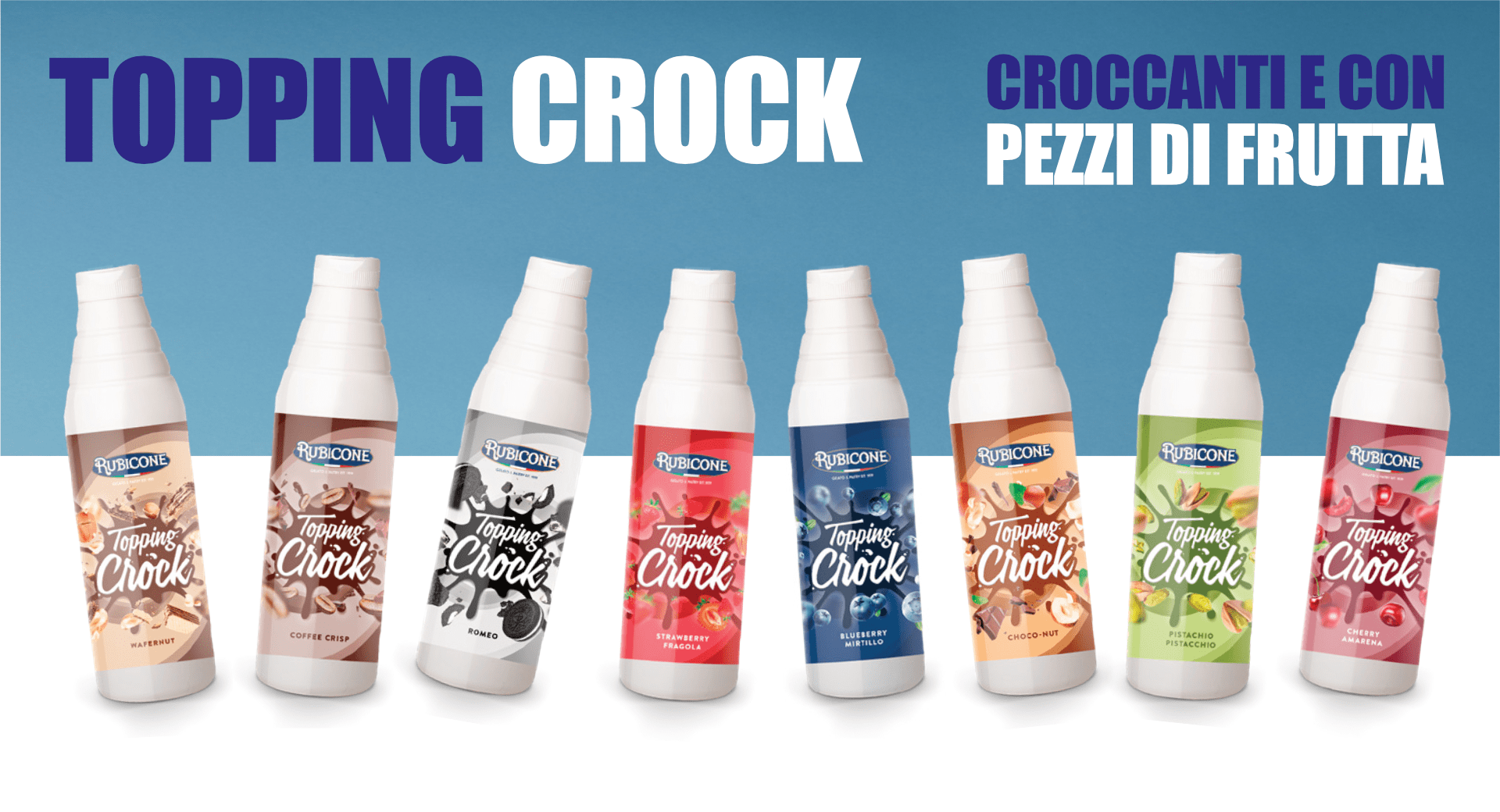 TOPPING CROCK RUBICONE - UNA NUOVA TEXTURE PER IL TUO GELATO