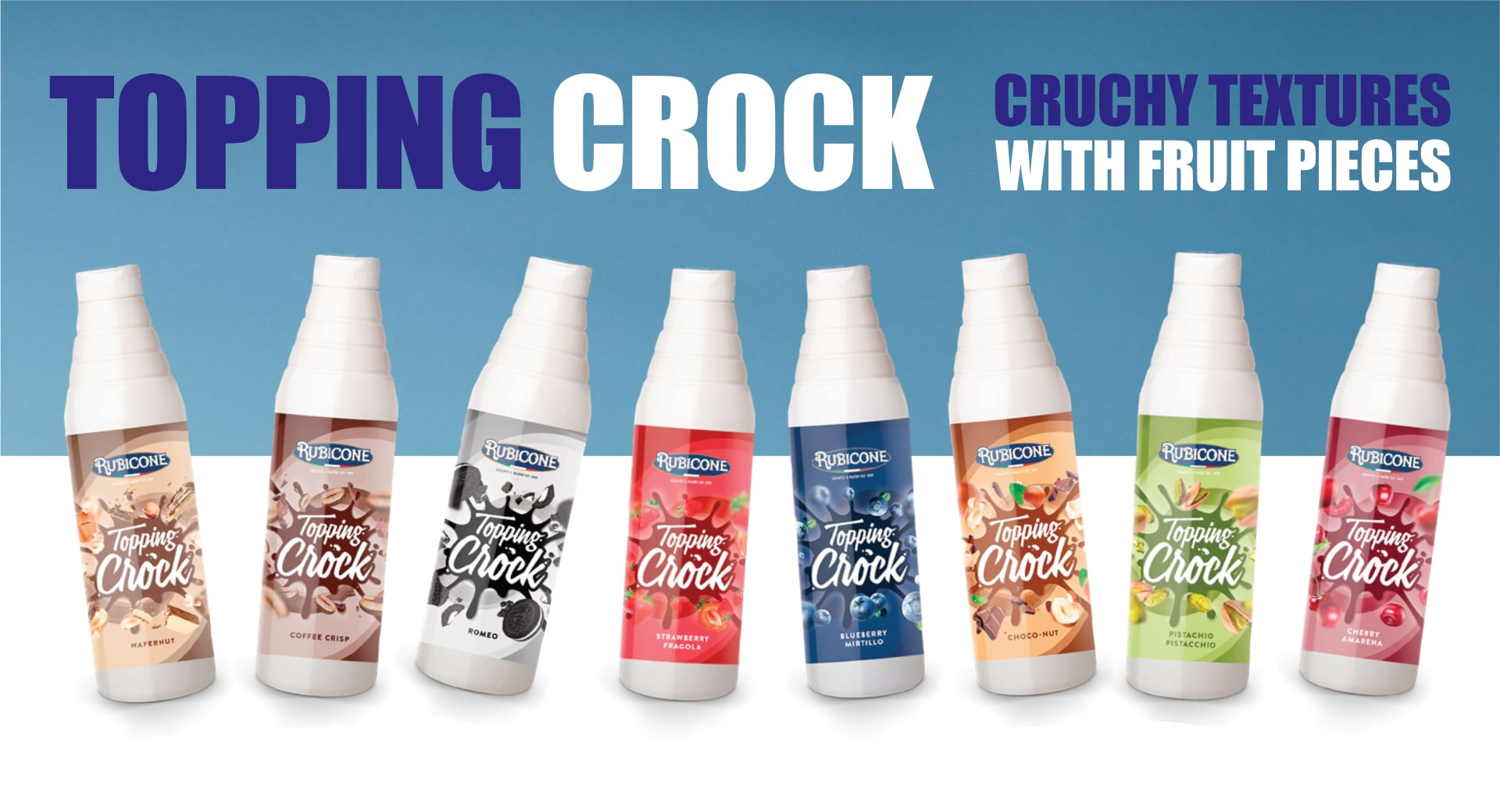 RUBICONE TOPPING CROCK - A NEW TEXTURE FOR YOUR ICE CREAM
