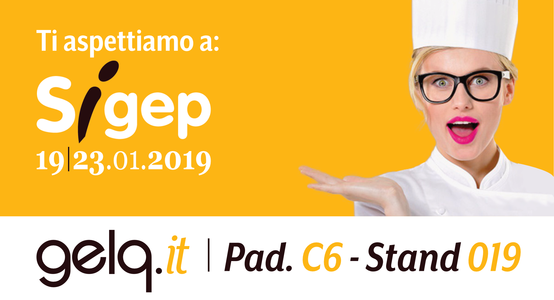 Gelq.it  a SIGEP 2019 con tante novità