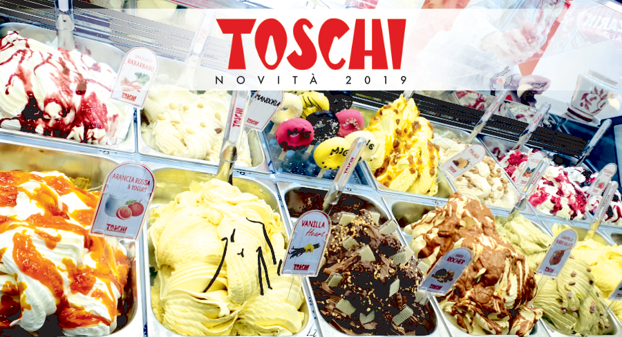 New Toschi gelato products for your ice cream parlour