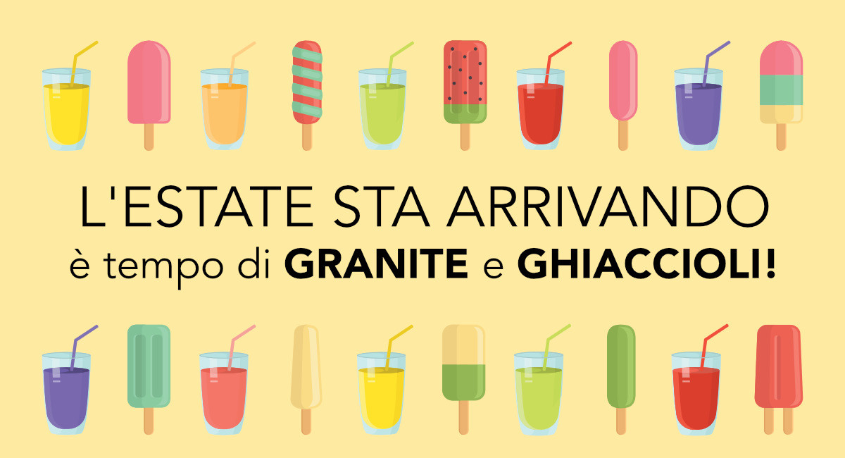 Granite, Ghiaccioli e tante idee per la tua gelateria per il mese di giugno su Gelq.it