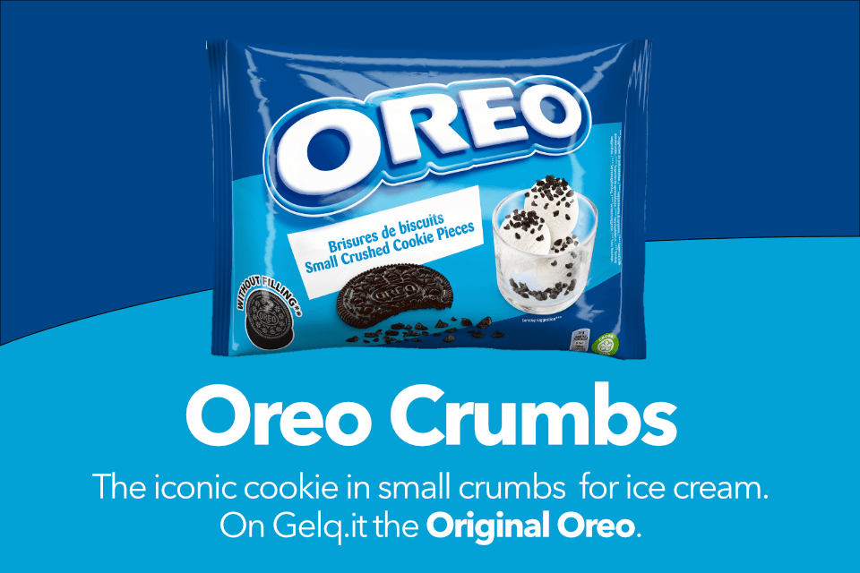 OREO CRUMBS, THE ICONIC COOKIE IN SMALL CRUMBS