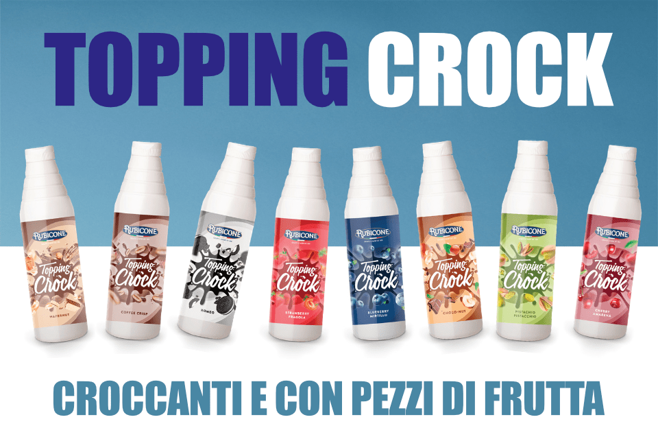 TOPPING CROCK RUBICONE - UNA NUOVA TEXTURE PER IL TUO GELATO