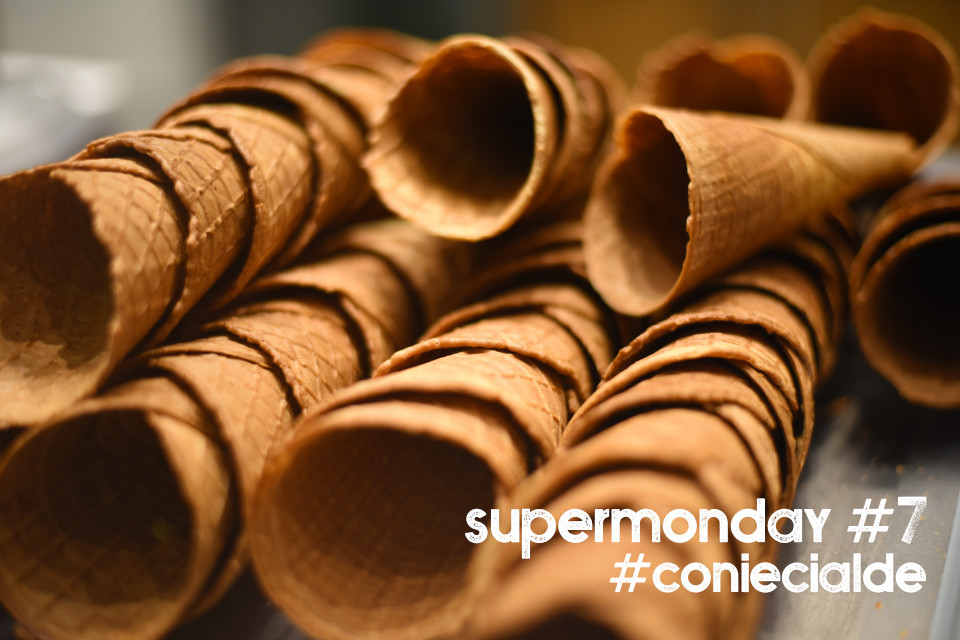 Super Monday #7 - Gelato Cones on the spot !  Save 15%