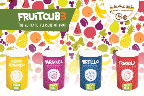 Fruitcub3 di Leagel, gelato alla frutta, smoothies e tanto altro.