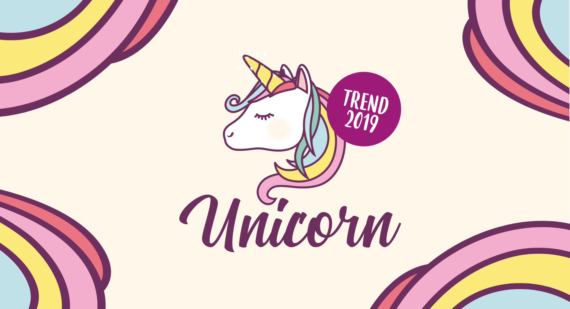 Unicorn di Rubicone per far sognare in gelateria i bambini ed i più grandicelli.